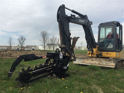 mini excavator or trencher|digga trencher.